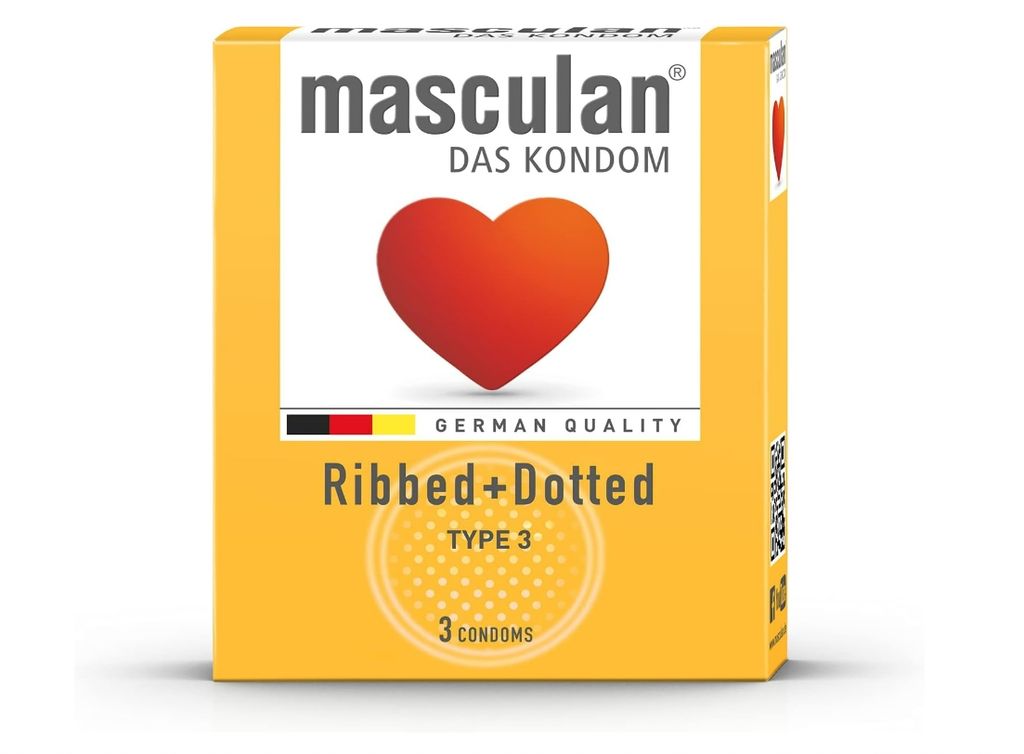 фото упаковки Презервативы Masculan Ribbed + Dotted