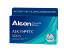 Alcon Air Optix aqua контактные линзы плановой замены, BC=8.6 d=14.2, D(-2.00), 3 шт.