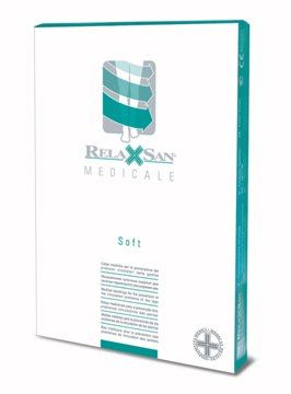 Relaxsan Medicale Soft Гольфы с открытым носком 2 класс компрессии, р. 1(S), арт. M2150A (23-32 mm Hg), черного цвета, пара, 1 шт.