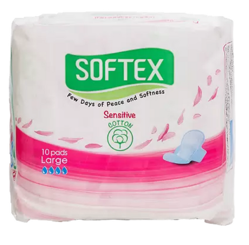 Softex Sensitive Cotton Прокладки гигиенические, L, 4 капли, 10 шт.